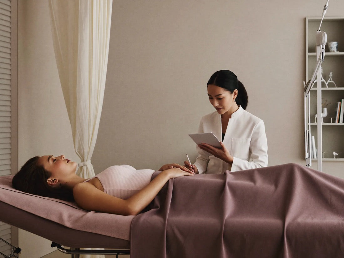 A consultation at Advanced Skin Medspa